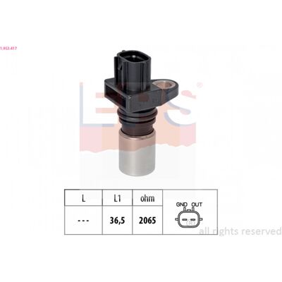 Sensor de posición del cigüeñal Bosch 1953417 - Equivalente OE - Hecho en Italia Sensor de posición del cigüeñal Bosch 1953417 - Equivalente OE - Hecho en Italia