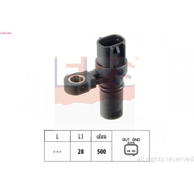 EPS 1.953.441 Sensor de velocidad de rueda - Para transmisión automática EPS 1.953.441 Sensor de velocidad de rueda - Para transmisión automática
