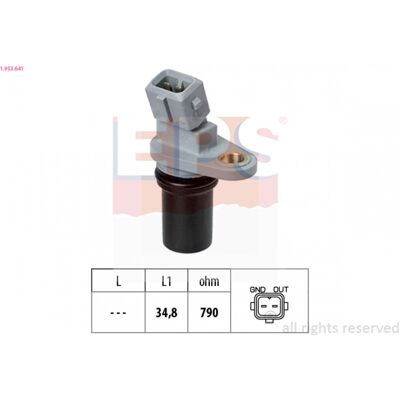 Sensor de Posición del Cigüeñal FACET 9.0641 - Equivalente OE Sensor de Posición del Cigüeñal FACET 9.0641 - Equivalente OE