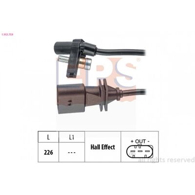 Bosch 1.953.759 Sensor de posición del cigüeñal - Sensor de posición del cigüeñal Bosch 1.953.759 Sensor de posición del cigüeñal - Sensor de posición del cigüeñal