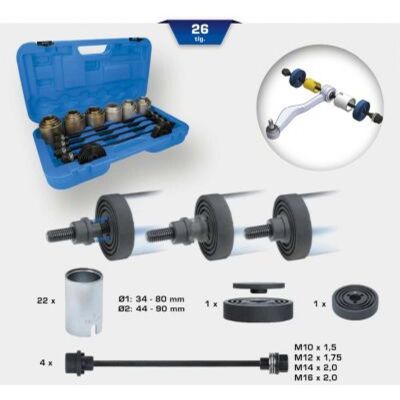 Kit extractor, rótula KS TOOLS BT672450 Kit extractor, rótula KS TOOLS BT672450