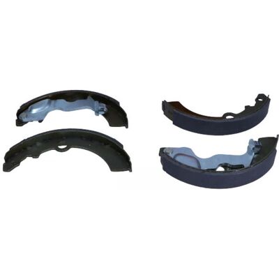 Juego de Zapatas de Freno Maxgear Pixo Alto VII - Eje trasero 26mm 180mm Juego de Zapatas de Freno Maxgear Pixo Alto VII - Eje trasero 26mm 180mm
