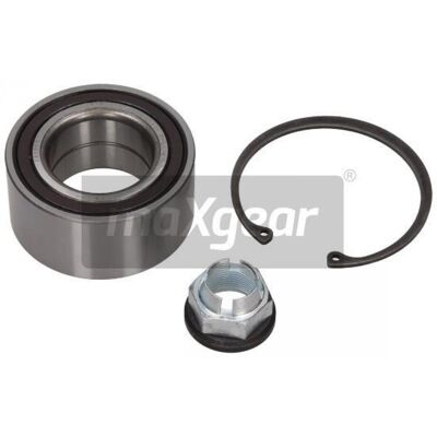 Conjunto de rodamientos de rueda delanteros Maxgear Renault con sensor ABS Conjunto de rodamientos de rueda delanteros Maxgear Renault con sensor ABS