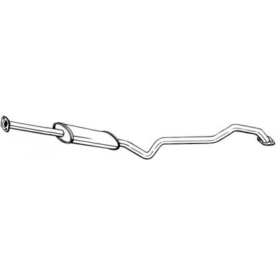 Silenciador del medio BOSAL 287-503 Silenciador del medio BOSAL 287-503