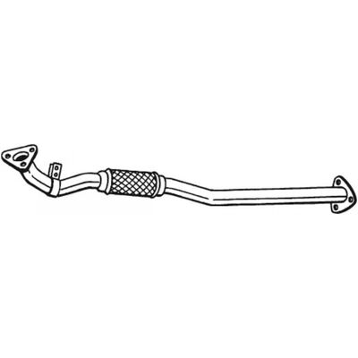 Tubo de escape BOSAL 810-001 para Opel: Zafira B, Astra H 3/5 puertas, Astra H TwinTop - Tubo de escape Tubo de escape BOSAL 810-001 para Opel: Zafira B, Astra H 3/5 puertas, Astra H TwinTop - Tubo de escape