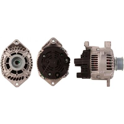 LUCAS LRB00297 Alternador - 12V, 80A, para vehículos Fiat y Peugeot LUCAS LRB00297 Alternador - 12V, 80A, para vehículos Fiat y Peugeot