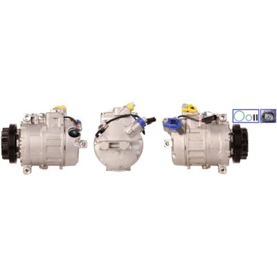 LUCAS ACP607 - Compresor de aire acondicionado BMW - PAG 46 R134a LUCAS ACP607 - Compresor de aire acondicionado BMW - PAG 46 R134a