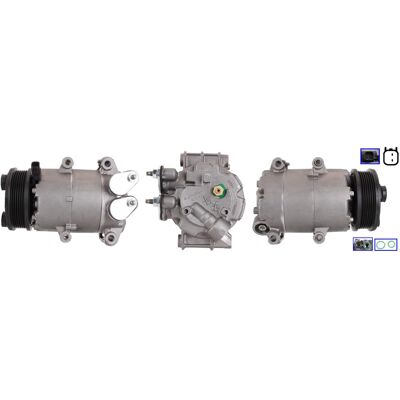 LUCAS ACP01038 - Compresor de aire acondicionado para Ford LUCAS ACP01038 - Compresor de aire acondicionado para Ford