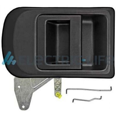 ELECTRIC LIFE ZR80507 - Manilla de puerta - Negro - Derecha - Plástico ELECTRIC LIFE ZR80507 - Manilla de puerta - Negro - Derecha - Plástico
