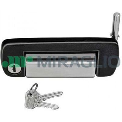 MIRAGLIO 80/145B Manilla de Puerta - Izquierda/Derecha, Negro MIRAGLIO 80/145B Manilla de Puerta - Izquierda/Derecha, Negro