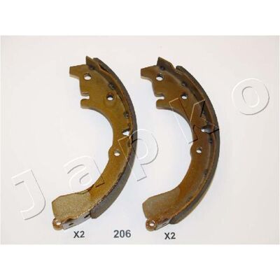 Zapatos de freno traseros JAPKO 200mm para Toyota Daihatsu - Zapatos de freno Zapatos de freno traseros JAPKO 200mm para Toyota Daihatsu - Zapatos de freno