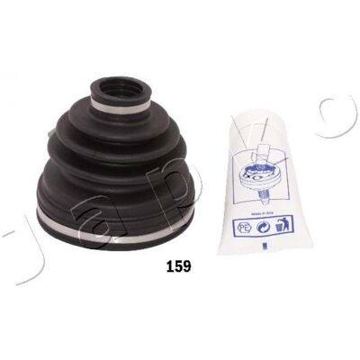 Kit de fuelle de cardán Japko para Nissan Qashqai - Eje frontal, articulación tripode Kit de fuelle de cardán Japko para Nissan Qashqai - Eje frontal, articulación tripode