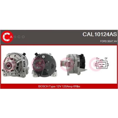 Casco 8058642075759 - Alternador Casco 8058642075759 - Alternador