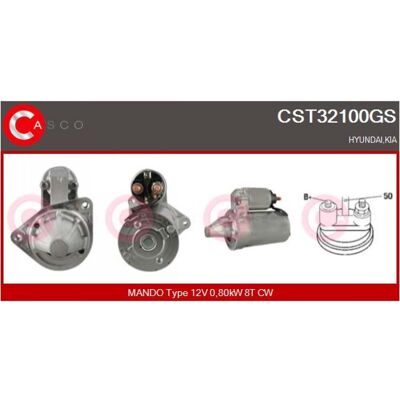 CASCO CST32100GS - Arranque CASCO CST32100GS - Arranque