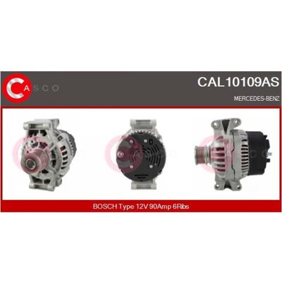 CASCO CAL10109AS - Alternador CASCO CAL10109AS - Alternador