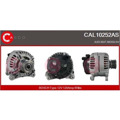 CASCO CAL10252AS - Alternador CASCO CAL10252AS - Alternador