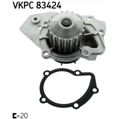 Bomba de agua SKF VKPC 83424 Bomba de agua SKF VKPC 83424