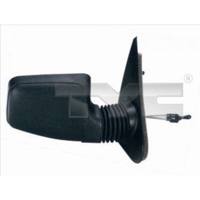 Tyc Peugeot 405 Espejo lateral izquierdo negro ajuste por cable - Espejo retrovisor Tyc Peugeot 405 Espejo lateral izquierdo negro ajuste por cable - Espejo retrovisor