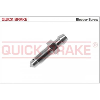 QUICK BRAKE Tornillo de Purga - M7x1, 33mm, OE 3681/53000088 QUICK BRAKE Tornillo de Purga - M7x1, 33mm, OE 3681/53000088