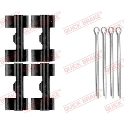QUICK BRAKE - 109-0009 - Delantero - Juego de pastillas QUICK BRAKE - 109-0009 - Delantero - Juego de pastillas