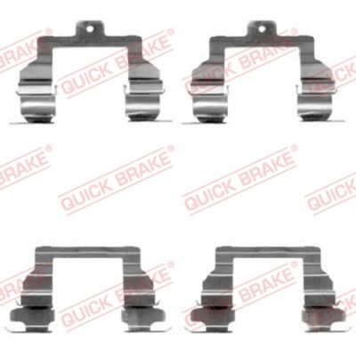 QUICK BRAKE Kit de accesorios - Juego de pastillas de freno QUICK BRAKE Kit de accesorios - Juego de pastillas de freno