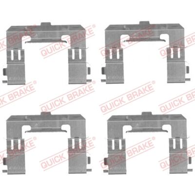 Kit de pastillas de freno delanteras QUICK BRAKE Ford Ranger Mazda Kit de pastillas de freno delanteras QUICK BRAKE Ford Ranger Mazda