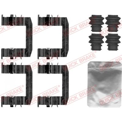Hyundai Ix55 Kit de Pastillas de Freno Delanteras - Quick Brake Hyundai Ix55 Kit de Pastillas de Freno Delanteras - Quick Brake