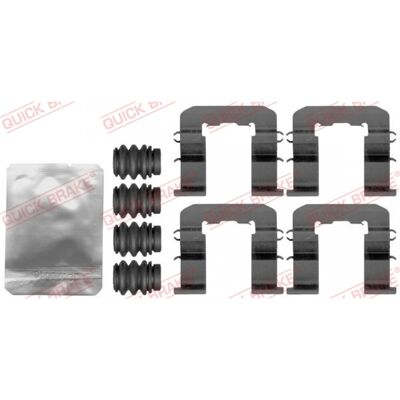 Quick Brake 109-1893 - Kit de accesorios de freno para Hyundai I20 Quick Brake 109-1893 - Kit de accesorios de freno para Hyundai I20