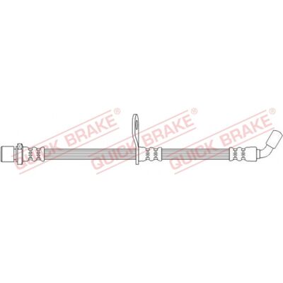 Quick Brake - 50.723 - 478 mm - M10x1 - Manguera de freno Quick Brake - 50.723 - 478 mm - M10x1 - Manguera de freno