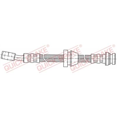 Manguera de freno Chevrolet - Longitud 402mm, M10X1, Rosca interna, Garantía 2 años Manguera de freno Chevrolet - Longitud 402mm, M10X1, Rosca interna, Garantía 2 años