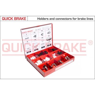 QUICK BRAKE - 0001D Conjunto de conexiones y adaptadores de freno QUICK BRAKE - 0001D Conjunto de conexiones y adaptadores de freno