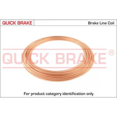 QUICK BRAKE 1911R CU-10M Línea de freno - Tubo rígido de cobre 10m QUICK BRAKE 1911R CU-10M Línea de freno - Tubo rígido de cobre 10m