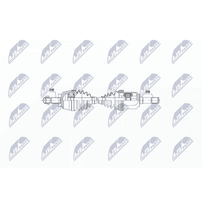 NTY NPW-AR-006 Eje de transmisión - eje delantero izquierdo para Alfa Romeo 156, Lancia Lybra NTY NPW-AR-006 Eje de transmisión - eje delantero izquierdo para Alfa Romeo 156, Lancia Lybra