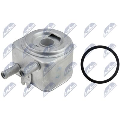 NTY Enfriador de aceite refrigerado por agua para Peugeot Citroën 97x97x63mm NTY Enfriador de aceite refrigerado por agua para Peugeot Citroën 97x97x63mm