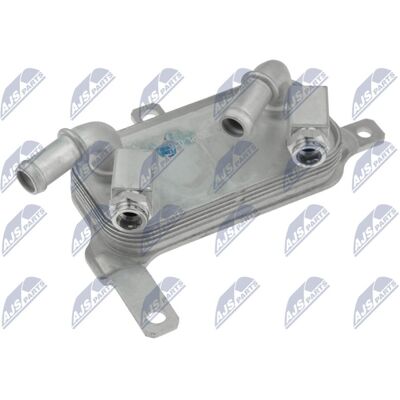 Enfriador de aceite de transmisión automática Nty CCL-PL-026 - Aluminio con enfriamiento por agua Enfriador de aceite de transmisión automática Nty CCL-PL-026 - Aluminio con enfriamiento por agua