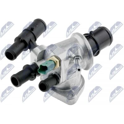 Termostato NTY para Alfa Romeo 147 Fiat Multipla - con carcasa - 88°C Termostato NTY para Alfa Romeo 147 Fiat Multipla - con carcasa - 88°C
