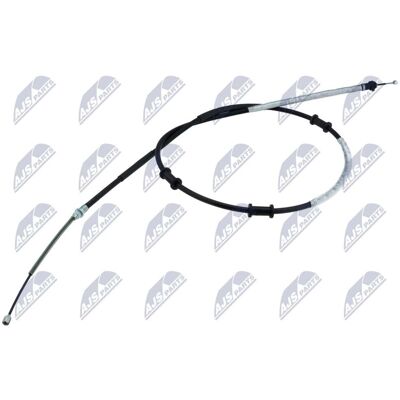 NTY HLR-FT-008 - Cable de freno de mano trasero izquierdo para Fiat Doblo NTY HLR-FT-008 - Cable de freno de mano trasero izquierdo para Fiat Doblo