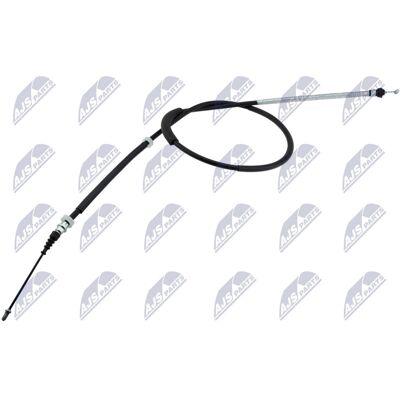 NTY HLR-FT-014 Cable de freno de mano para Fiat Bravo Stilo - Freno de mano trasero izquierdo NTY HLR-FT-014 Cable de freno de mano para Fiat Bravo Stilo - Freno de mano trasero izquierdo