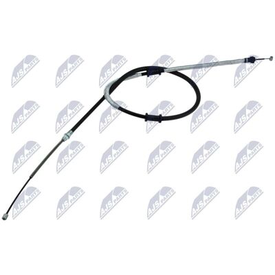 Cable de freno de mano Nty para Fiat Doblo - trasero izquierdo/derecho - Freno de tambor Cable de freno de mano Nty para Fiat Doblo - trasero izquierdo/derecho - Freno de tambor
