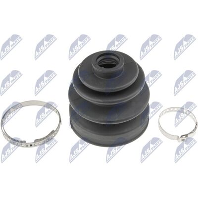 Juego de protección de eje delantero Nty - lado radial 103mm Juego de protección de eje delantero Nty - lado radial 103mm