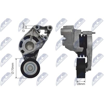 Polea tensor automática Audi RNK-AU-027 Polea tensor automática Audi RNK-AU-027