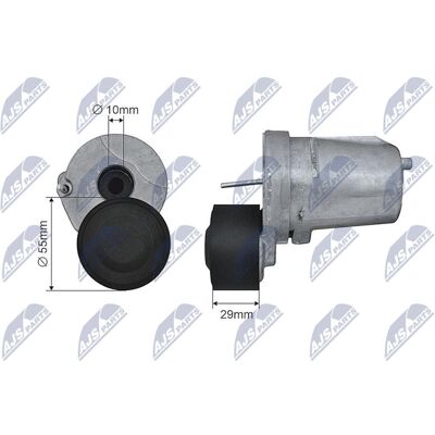 Polea tensora de correa trapezoidal BMW RNK-BM-018 Polea tensora de correa trapezoidal BMW RNK-BM-018