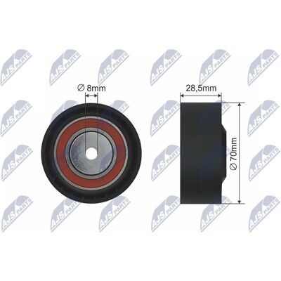Kraft Automotive - RNK-BM-023 - Polea de tensión de correa de distribución Kraft Automotive - RNK-BM-023 - Polea de tensión de correa de distribución