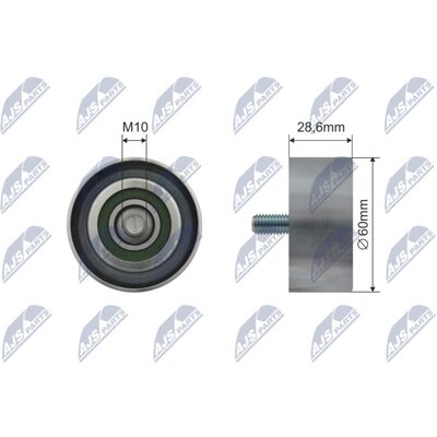 Polea de tensión de correa Hyundai RNK-HY-521 - Polea de tensión de correa Polea de tensión de correa Hyundai RNK-HY-521 - Polea de tensión de correa