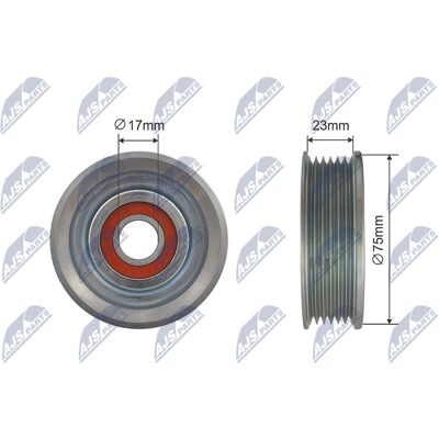 Polea tensor de correa de distribución Mazda - RNK-MZ-015 Polea tensor de correa de distribución Mazda - RNK-MZ-015