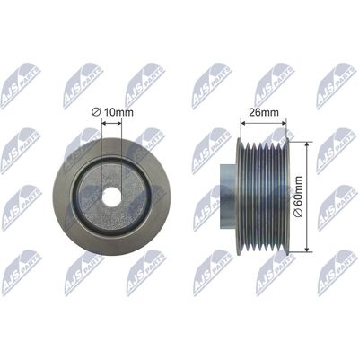 Polea de guía Nty - Diámetro 60mm - Para Suzuki 49160-67J00 - Polea guía Polea de guía Nty - Diámetro 60mm - Para Suzuki 49160-67J00 - Polea guía