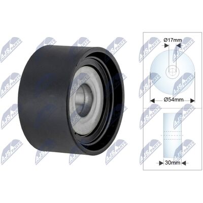 NTY K05175589AA Polea tensora/guía - Para Chrysler, Jeep NTY K05175589AA Polea tensora/guía - Para Chrysler, Jeep