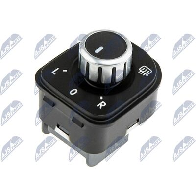 NTY Interruptor de espejo para VW Golf 6 Passat Tiguan - Ajuste de espejo NTY Interruptor de espejo para VW Golf 6 Passat Tiguan - Ajuste de espejo