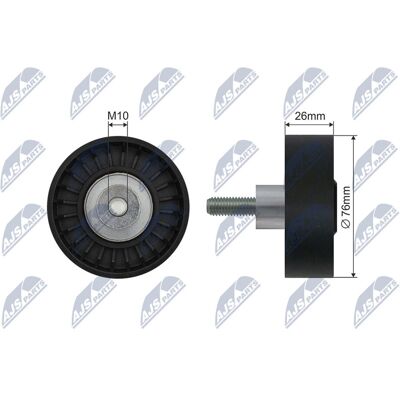 Polea tensora NTY RNK-BM-058 para BMW Serie 5 Polea tensora NTY RNK-BM-058 para BMW Serie 5