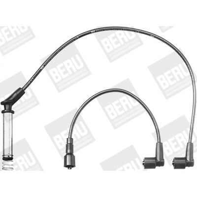 Conjunto de cables de encendido BERU para Opel Astra F, Corsa A, Kadett 1.4+1.6 Conjunto de cables de encendido BERU para Opel Astra F, Corsa A, Kadett 1.4+1.6